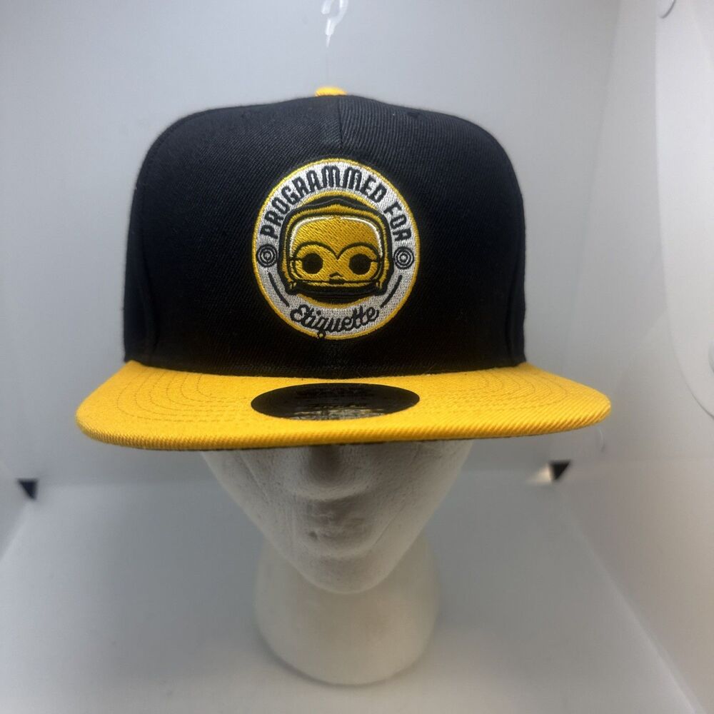Star Wars Funko Pop Hat C-3PO Smuggler's Bounty Exclusive C3PO Cap Snapback NWOT